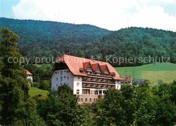 Glottertal Sanatorium Kurhaus Glotterbad Schauplat