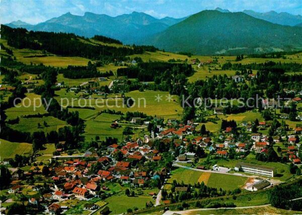 Bad Kohlgrub Alpen Fliegeraufnahme