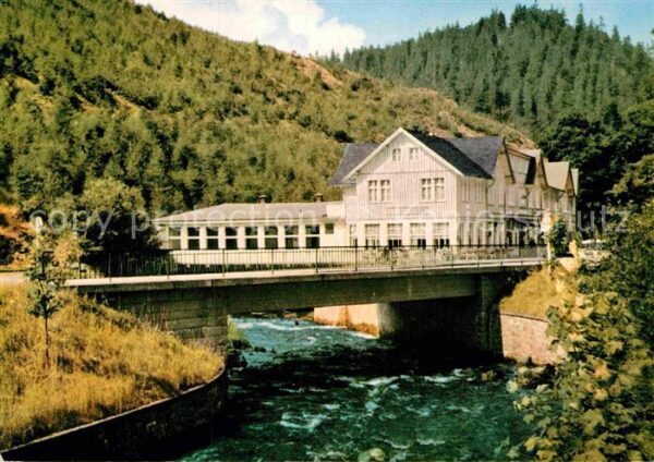 Schulenberg Oberharz Hotel Grossrestaurant Romkerhalle Fluss