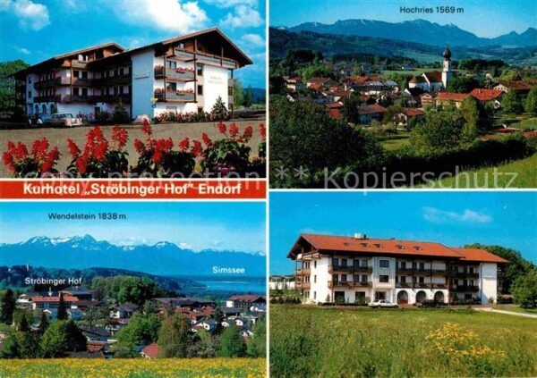 Bad Endorf Kurhotel Ströbinger Hof Alpenpanorama