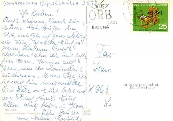 Bad Orb Leopold Koch Bad Thermalbad Kurort im S – Bild 2