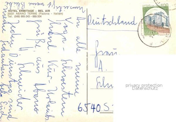 Abano Terme Hotel Ermitage Bel Air Swimming Pool Re – Bild 2