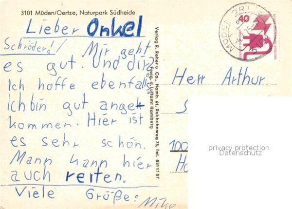 Mueden Oertze Naturpark Südheide Fliegeraufnahme – Bild 2