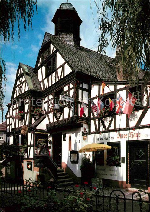 Assmannshausen Historisches Altes Haus Gaststätte Fach