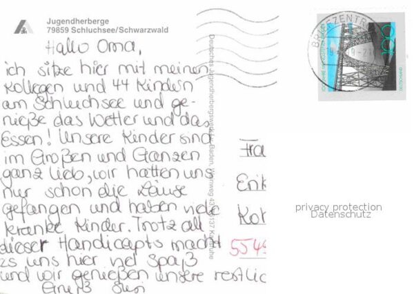 Schluchsee Jugendherberge Schwarzwald Ansicht vom – Bild 2