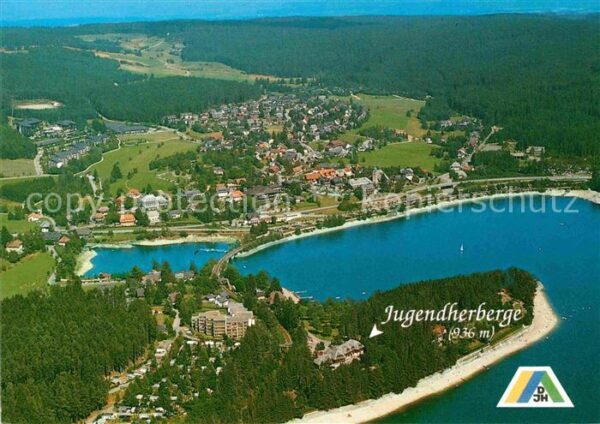 Schluchsee Jugendherberge Schwarzwald Fliegeraufna