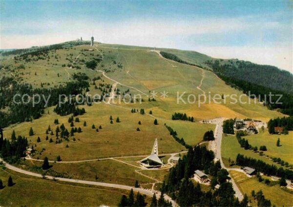 Feldberg Schwarzwald Fliegeraufnahme