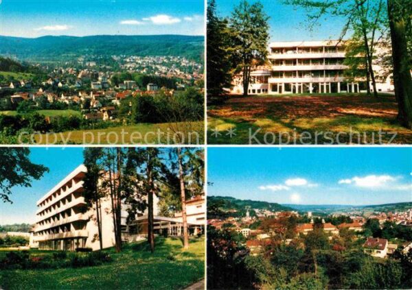 Bad Orb Spessart Klinik Stadtpanorama