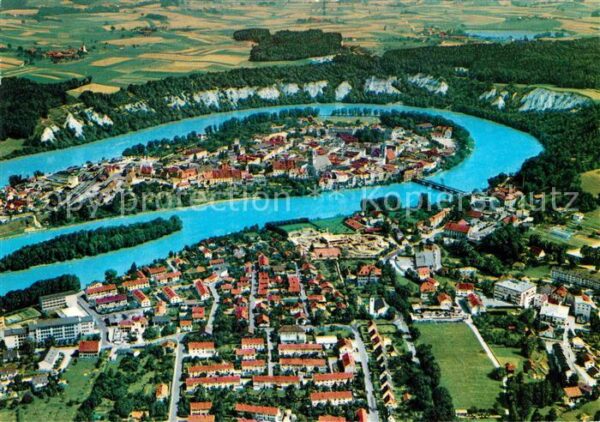 Wasserburg Inn Fliegeraufnahme