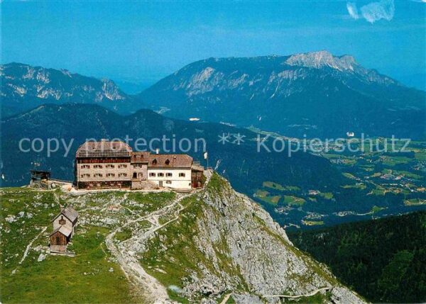 Berchtesgaden Watzmannhaus mit Untersberg Alpenpanora
