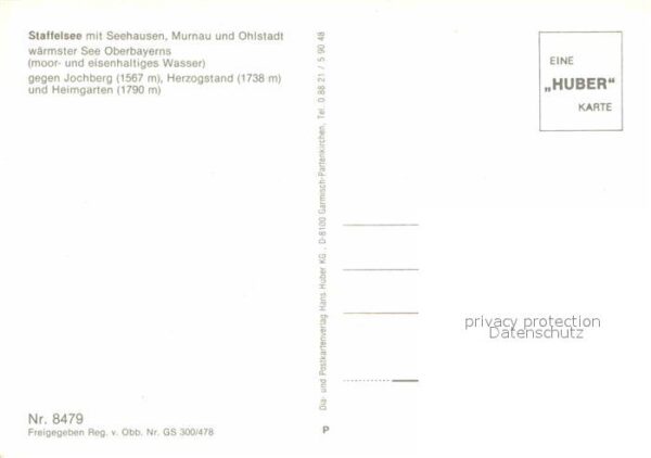 Staffelsee mit Seehausen Murnau und Ohlstadt Flieg – Bild 2