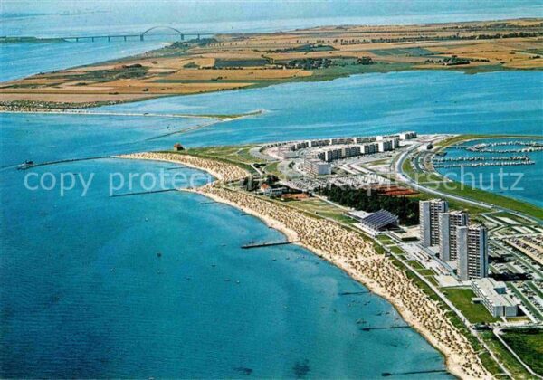 Burg Fehmarn Ostseebad Fehmarnsundbrücke Fliegeraufn