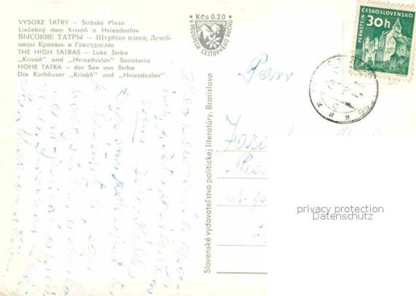 Strbske Pleso Kurhäuser Krivan und Hviezdoslav – Bild 2