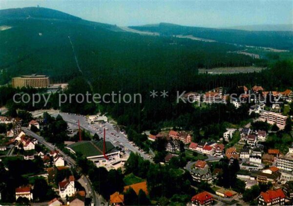 Braunlage Luftkurort Fliegeraufnahme