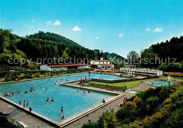 Lindenfels Odenwald Schwimmbad Kurort im Naturpark Bergstra