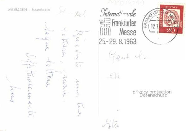 Wiesbaden Staatstheater Denkmal – Bild 2