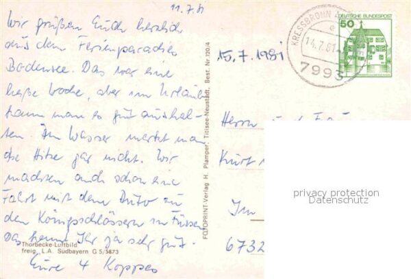 Kressbronn Bodensee Fliegeraufnahme – Bild 2