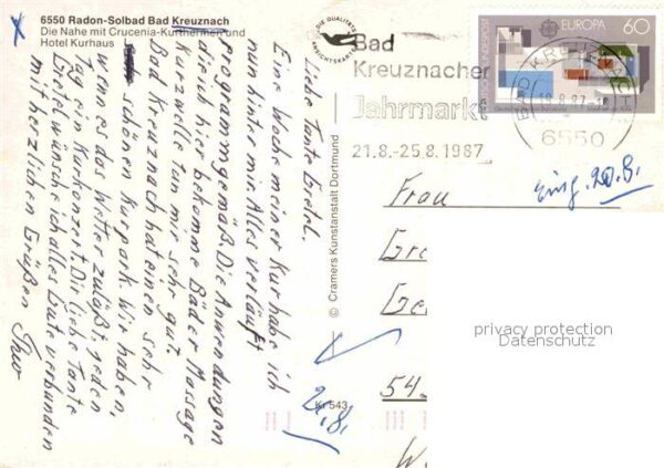 Bad Kreuznach Nahe mit Crucenia Kurthermen und Hotek – Bild 2