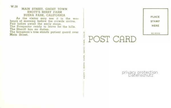 Buena Park Main Street Ghost Town Knotts Berry Far – Bild 2