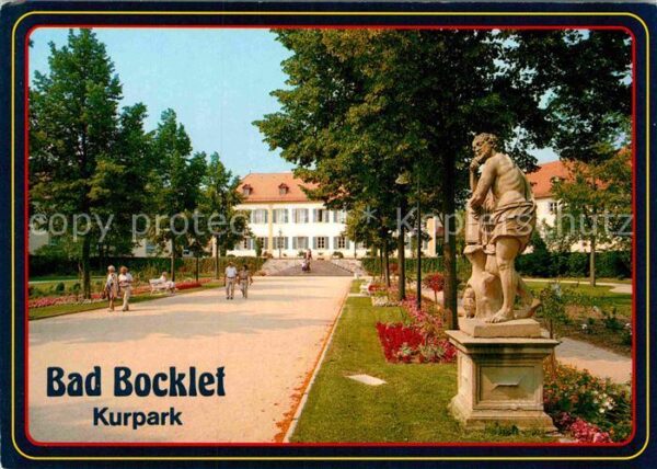 Bad Bocklet Kurpark Denkmal Statue Bayerisches Staa
