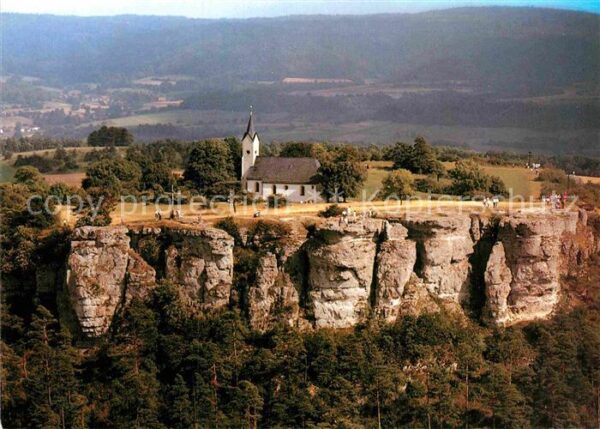 Staffelberg Felsenkrone mit Adelgundis Kapelle Kult