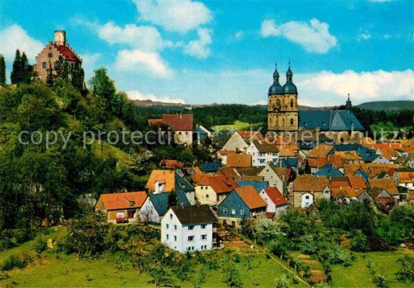 Goessweinstein Burg Wallfahrtsbasilika Fränkische Schw