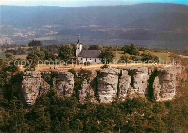 Staffelberg Felsenkrone mit Adelgundis Kapelle Kult