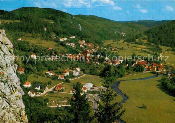 Muggendorf Fraenkische Schweiz Panorama