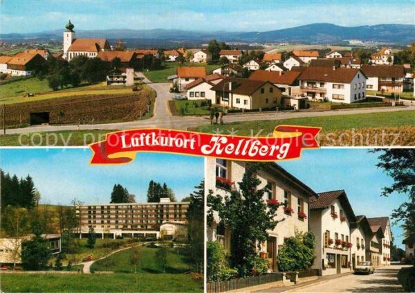 Kellberg Kurhaus und Ortsmitte
