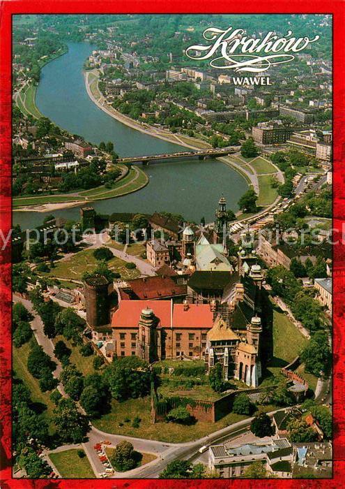 Krakow Krakau Wawel od strony Kurzej Stopki Schloss K