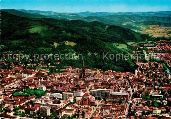 Freiburg Breisgau Fliegeraufnahme