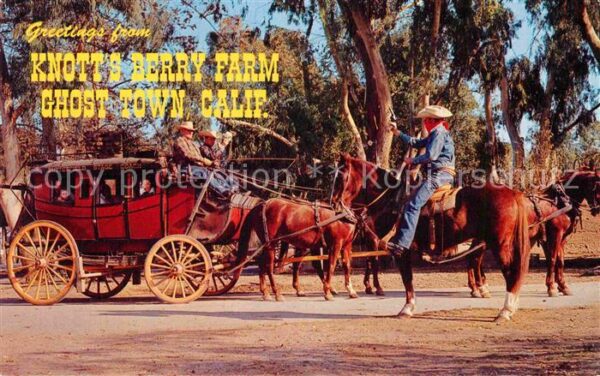 Cowboys Knott's Berry Farm Ghost Town Californi