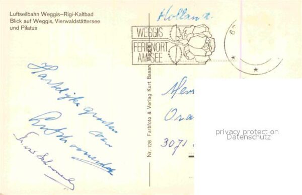 Seilbahn Weggis Rigi-Kaltbad Vierwaldstättersee – Bild 2