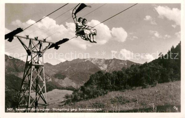 Sessellift Spitzingsee Stümpfling Sonnwendjoch
