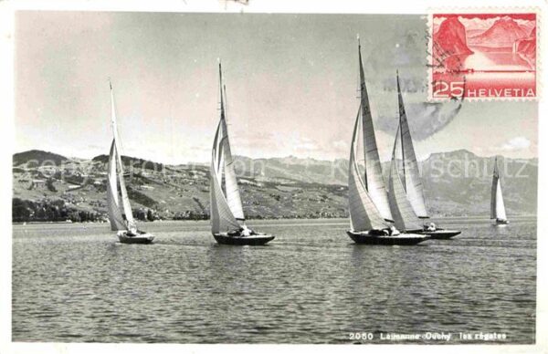 Segelboote Lausanne-Ouchy Regates