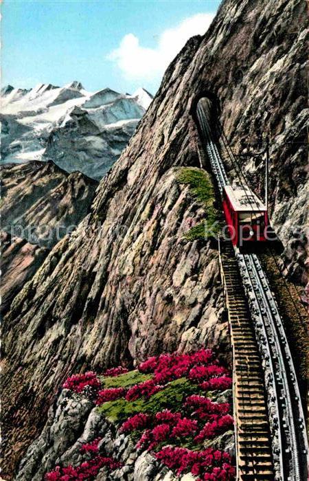Zahnradbahn Pilatusbahn Eselwand Berneralpen