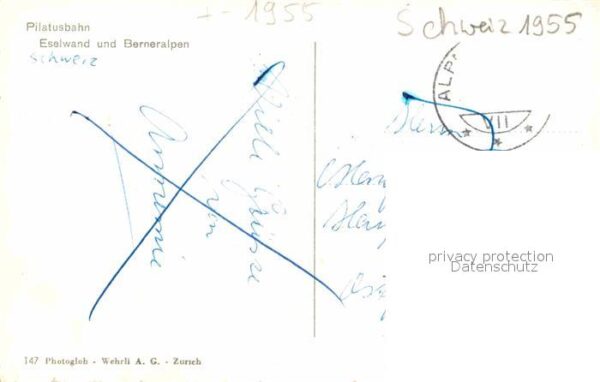 Zahnradbahn Pilatusbahn Eselwand Berneralpen – Bild 2