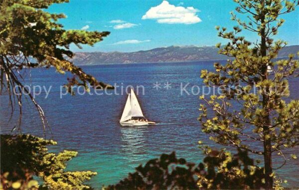 Segelboote Lake Tahoe California Nevada