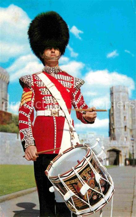 Leibgarde Wache Sergeant Drummer Coldstream Guards Wind