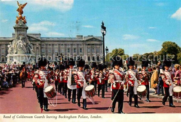 Leibgarde Wache Band Coldstream Guards Buckingham Palac