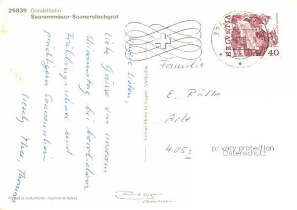 Seilbahn Saanenmöser Saanerslochgrat – Bild 2