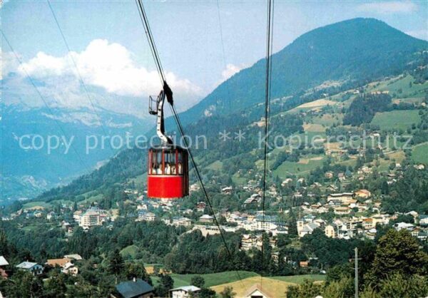 Seilbahn Saint-Gervais Vue generale