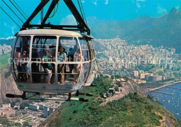Seilbahn Rio de Janeiro Bondinho Aereo Pao de Ac