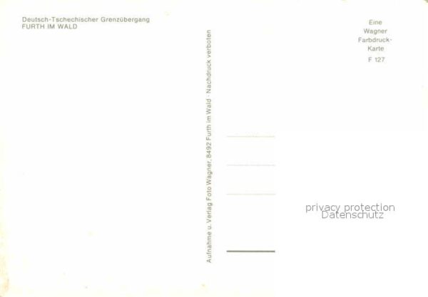 Grenze Douane Zoll Grenzübergang Deutschland Tschechien Fu – Bild 2