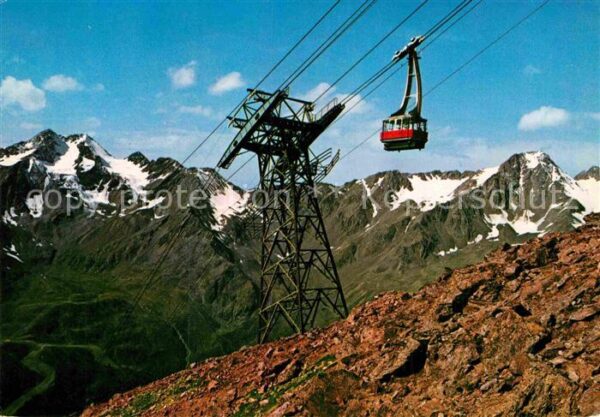 Seilbahn Schnalstal Salurnspitze Schwemserspitze