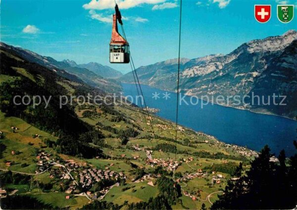 Seilbahn Unterterzen Tannenbodenalp Flumserberge