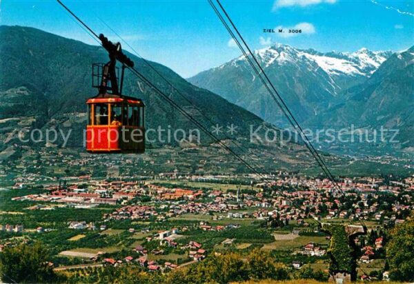 Seilbahn Merano Panorama