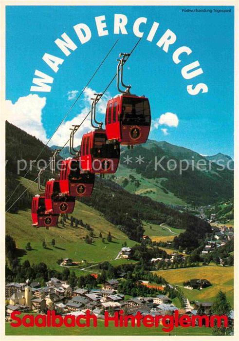 Seilbahn Saalbach Hinterglemm Wandercircus