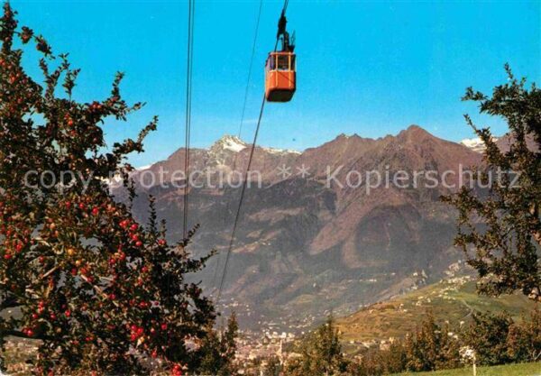 Seilbahn Merano Funivia Avelengo Gruppo Tessa