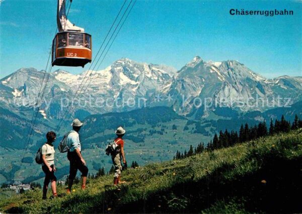 Seilbahn Chäserrgg Unterwasser Obertoggenburg Sä